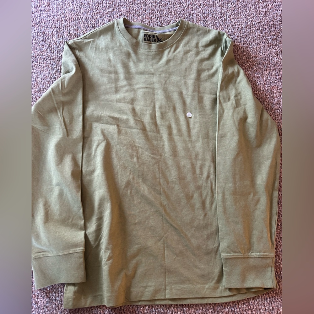 Eddie Bauer Men's Long Sleeve Sage Shirt